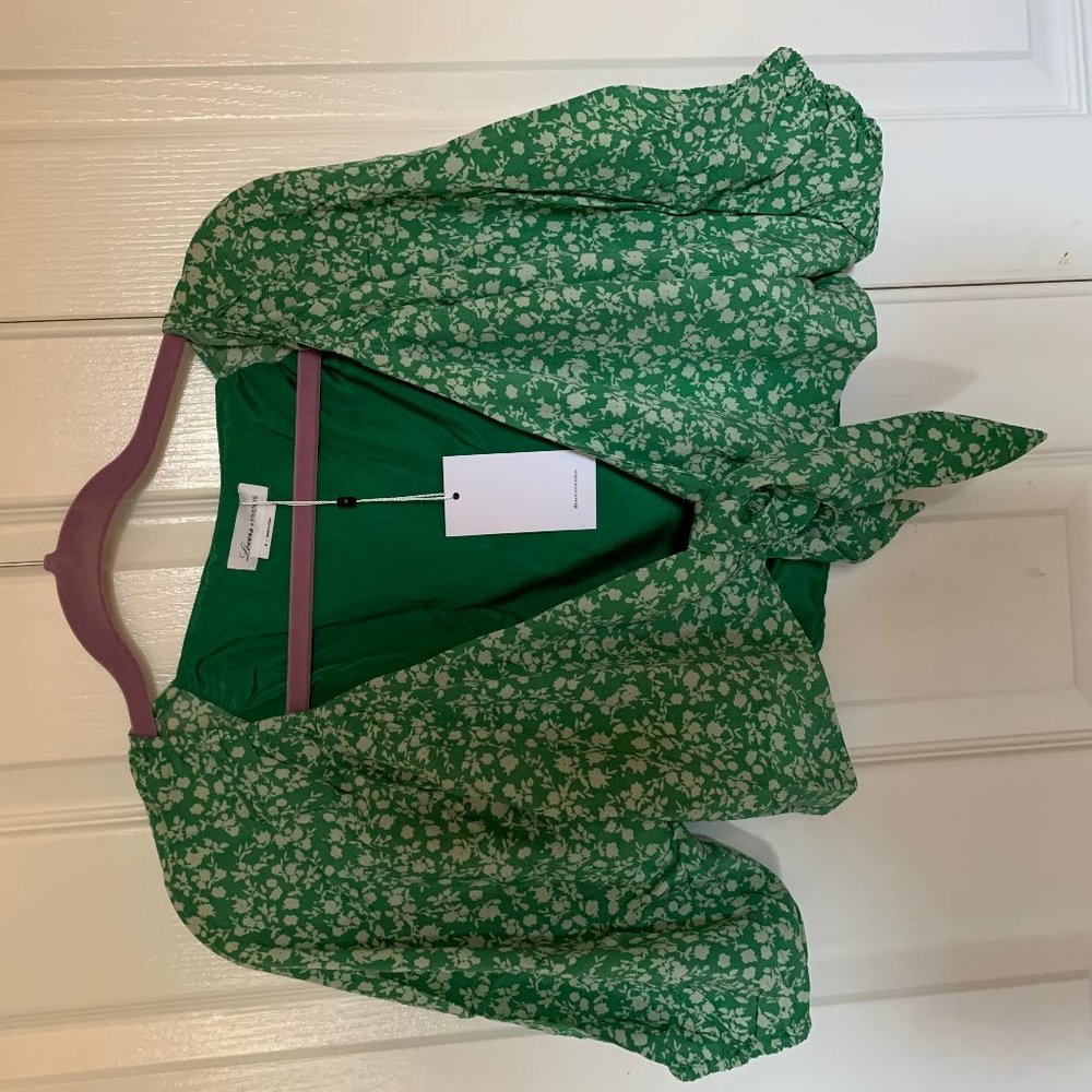 TESS TOP IN LUCKY FLORAL SIZE M